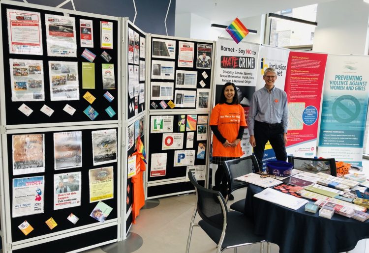 A stand at Hate Crime Awareness Week 2019